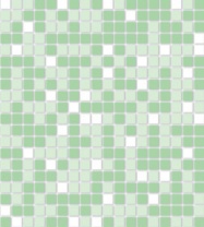 Панель ПВХ Мозаика зеленая 955 х 480 мм